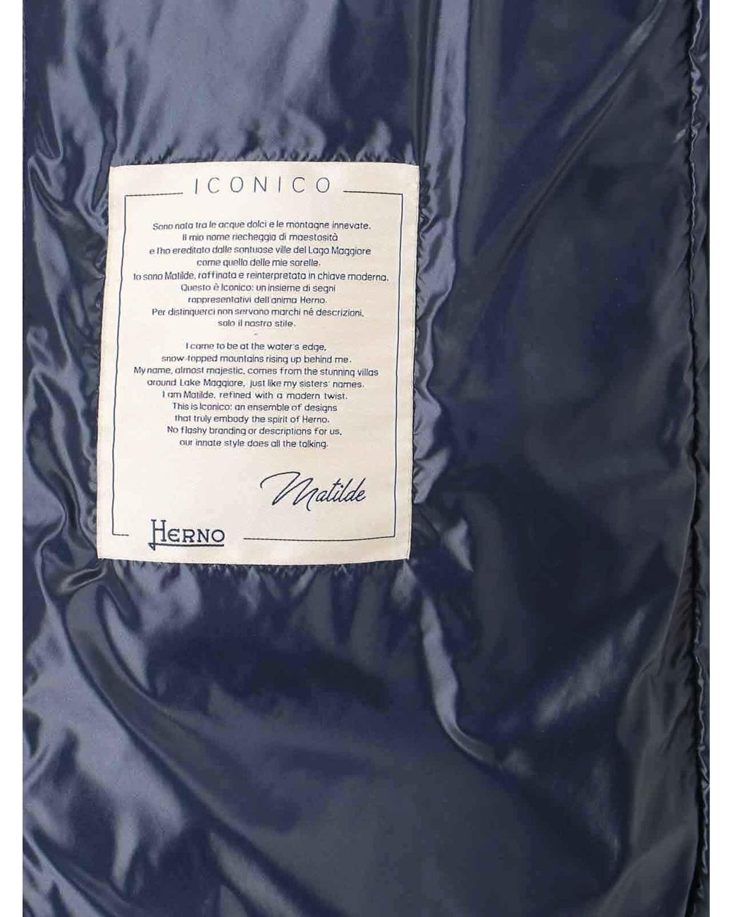 Chaqueta Alcochada Herno de color Blue
