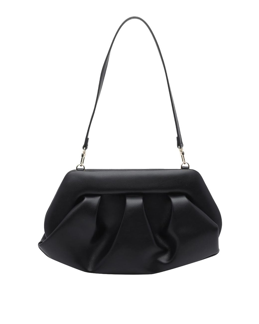 THEMOIRÈ Black Jet Bios Baguette Clutch
