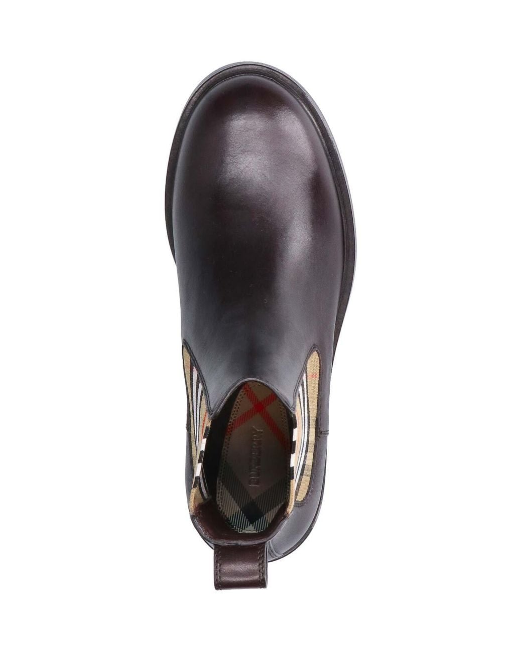 Botines Burberry de hombre de color Brown