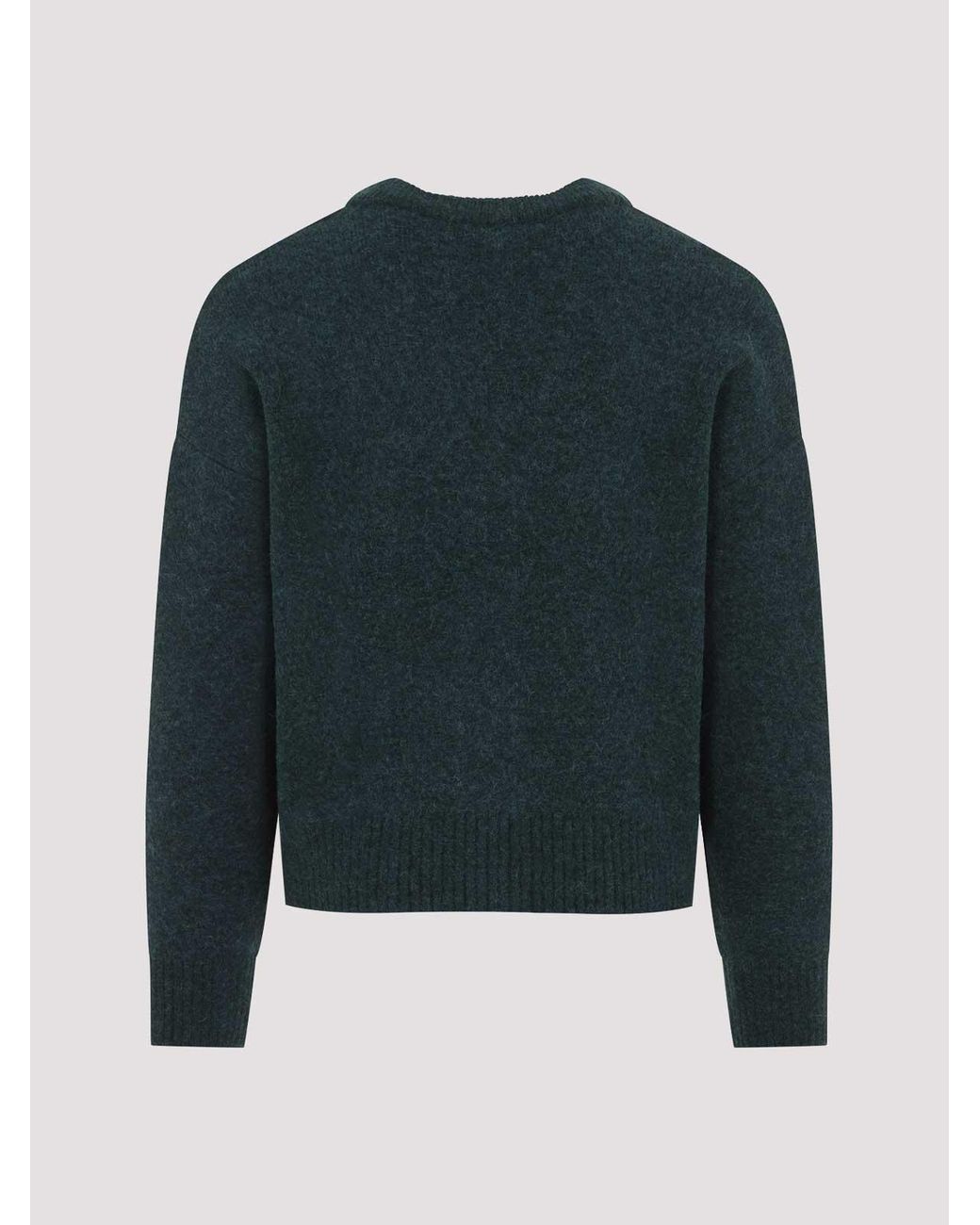 AMI Black Adc Cardigan for men