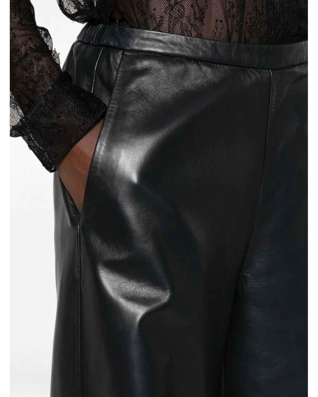 Forte_forte Gray Elegant My Pants Trousers