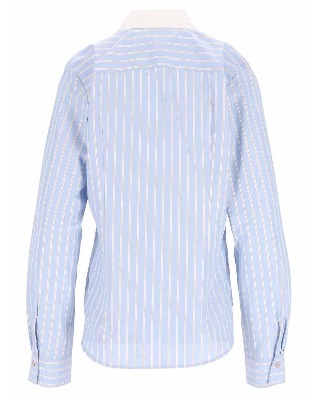 Forte_forte Blue Shirt With French Collar
