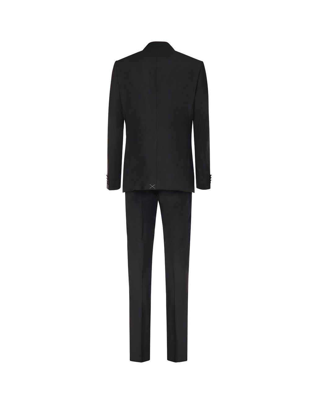 Dolce & Gabbana Black Three-Piece Tuxedo Suit for men