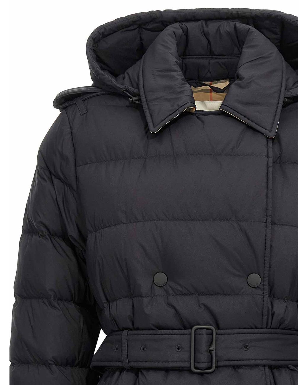 Burberry Black 'kent' Down Jacket