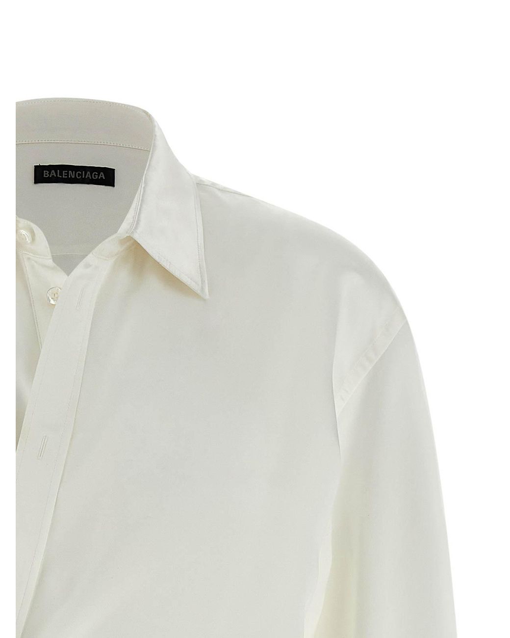Balenciaga White 'Wrap' Shirt