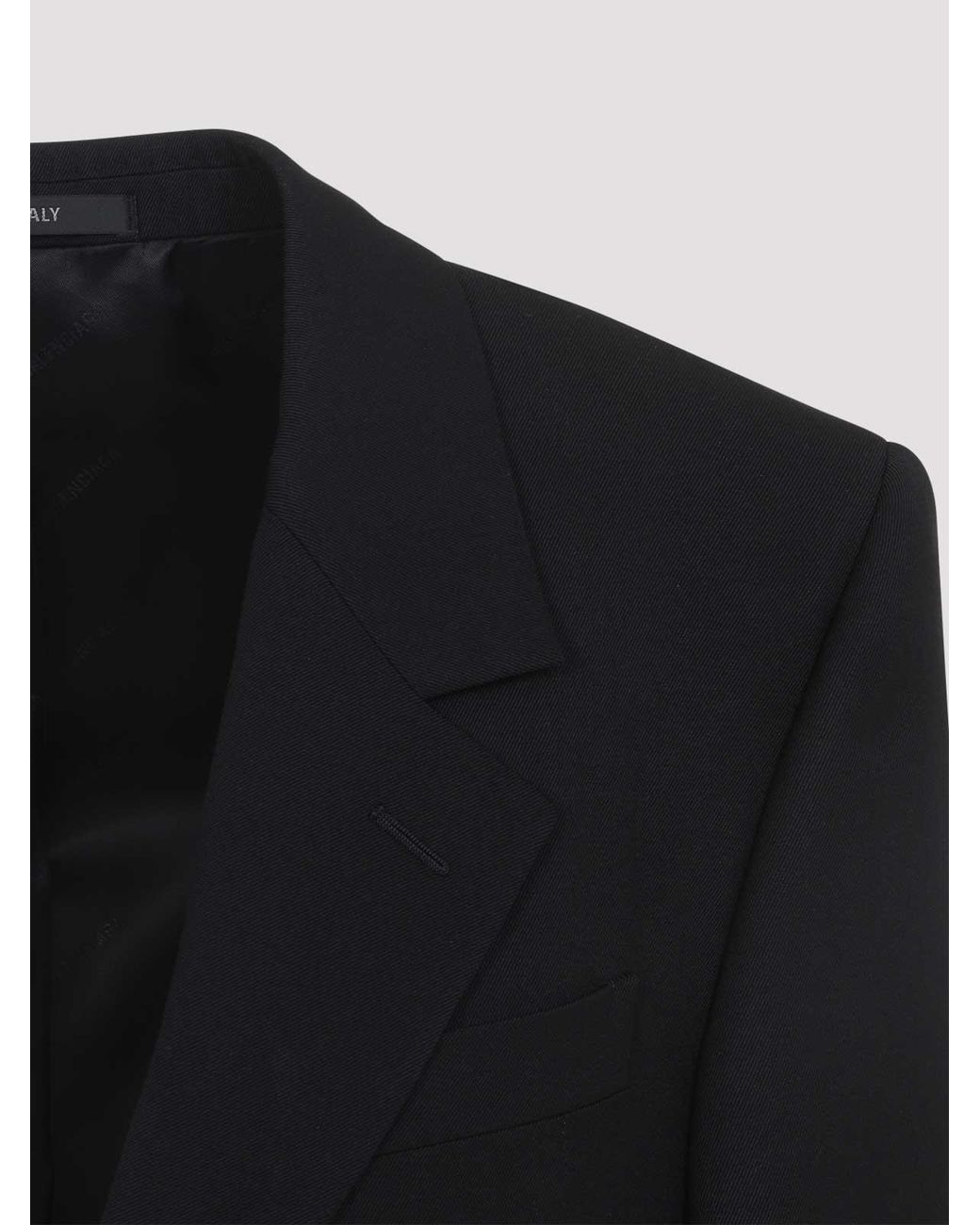 Balenciaga Black Tailored Jacket