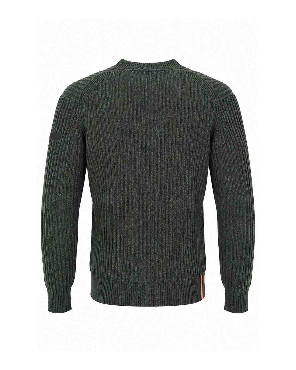 Rrd Green Velvet Rave Round Forest Sweater for men