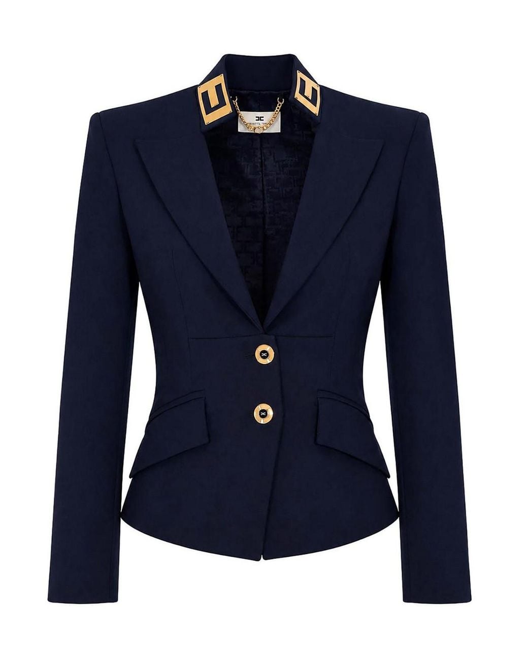 Elisabetta Franchi Blue Jacket