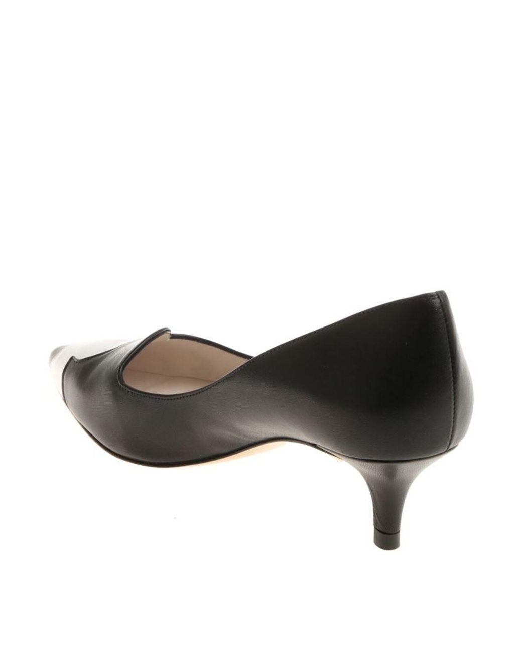 Lulu Guinness White Penelope Pumps