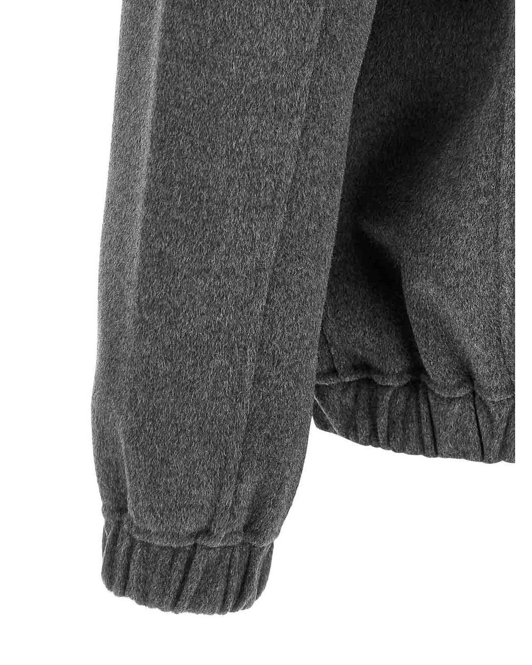 Giorgio Brato Gray Wool And Cashmere Jacket for men