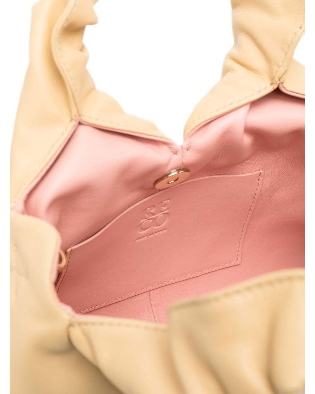 RECO Natural Didi Quilted Leather Tote Bag