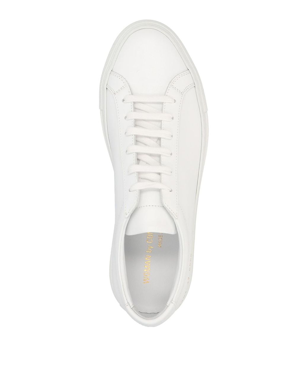 Common Projects White Achilles Low Sneakers