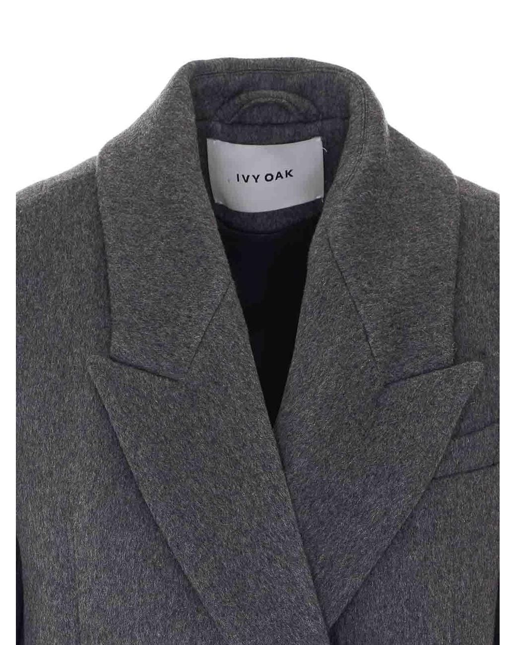 IVY & OAK Gray Melange Chloris Coat