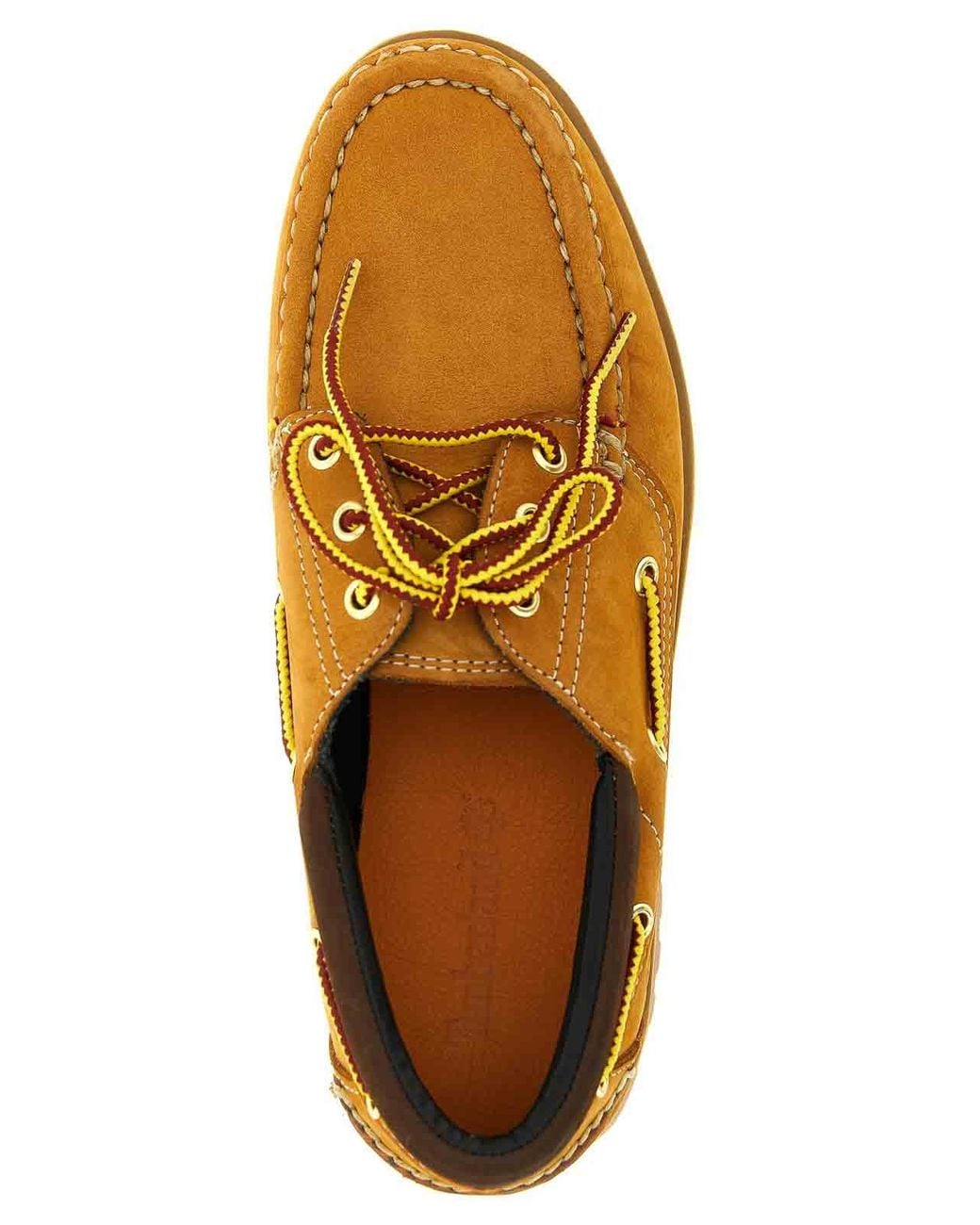 Timberland Brown '® 3-eye Lug' Boat Shoe for men