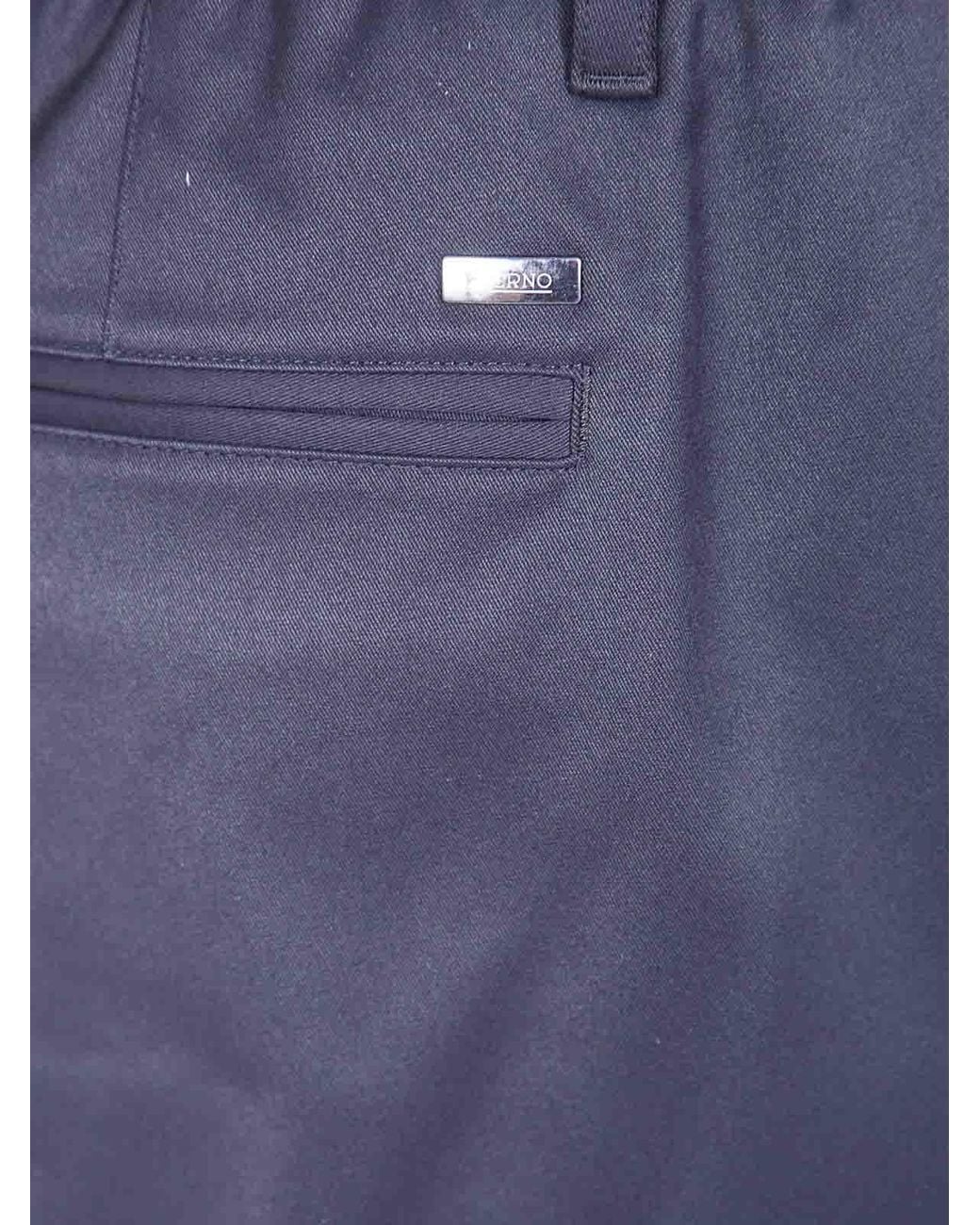 Pantalons Décontractés Herno pour homme en coloris Blue