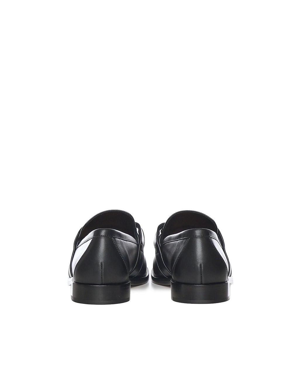 Bottega Veneta Gray Astaire Leather Loafers for men