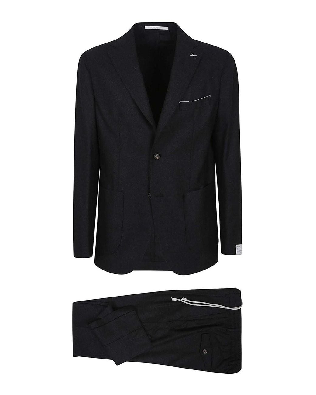 Eleventy Black Single Breasted Blazer for men