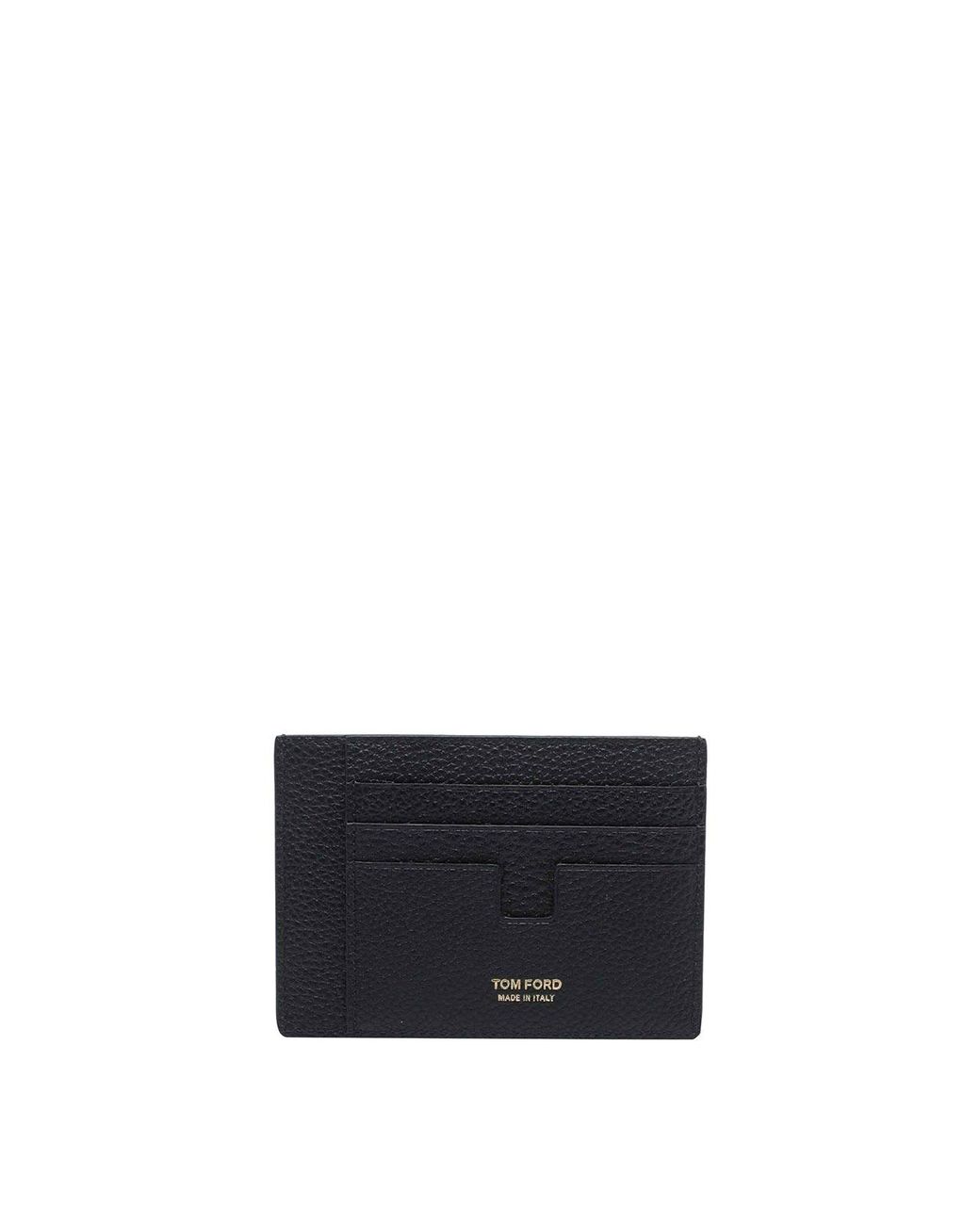 Tom Ford White Large Logo Cards Holder for men