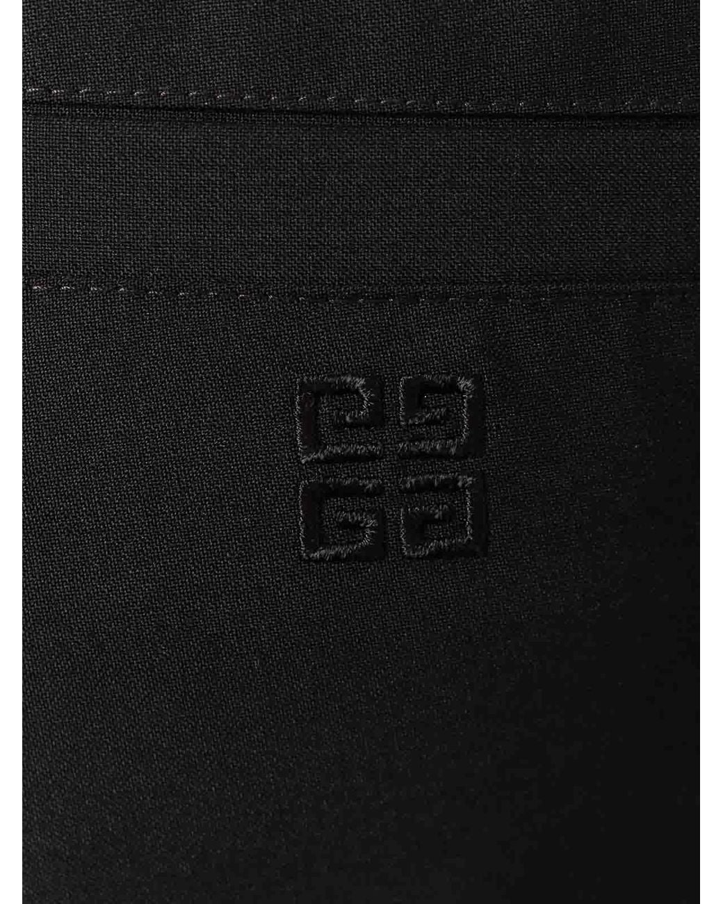Givenchy Blue Virgin Wool Bermuda Shorts for men
