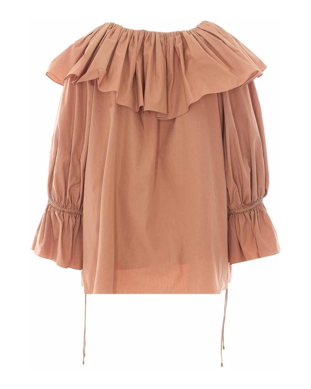 Chloé White Reef Sheel H101 Top