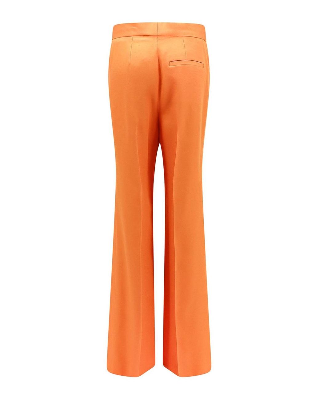 Stella McCartney Orange Viscose Trouser