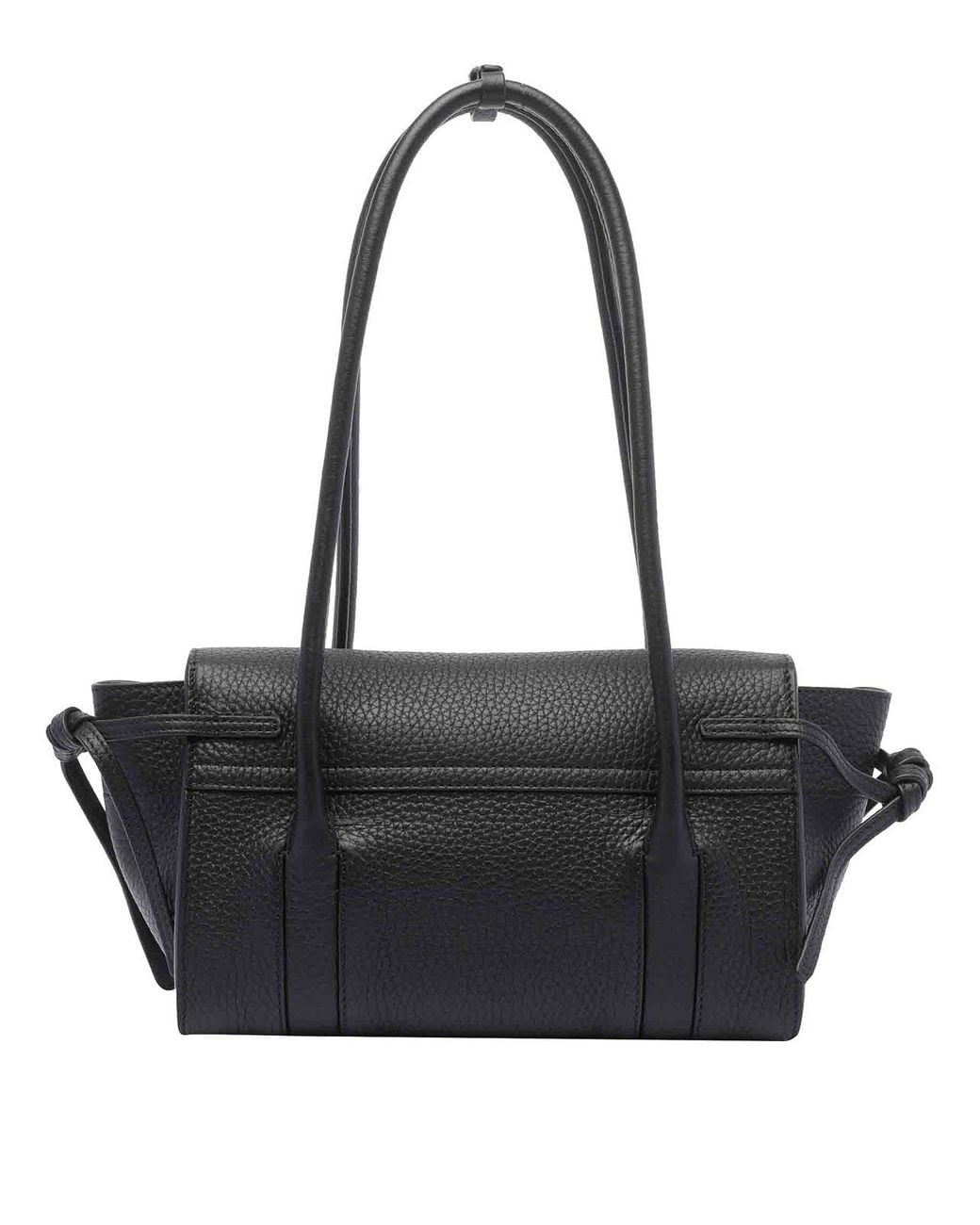Mulberry Black Leather Shoulder Bag With Logo