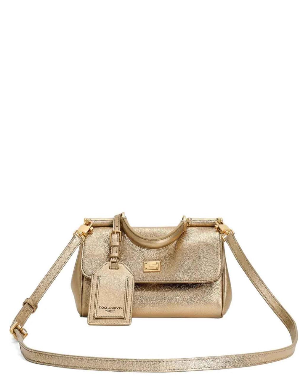 Dolce & Gabbana Natural Top Handle Bag Oro