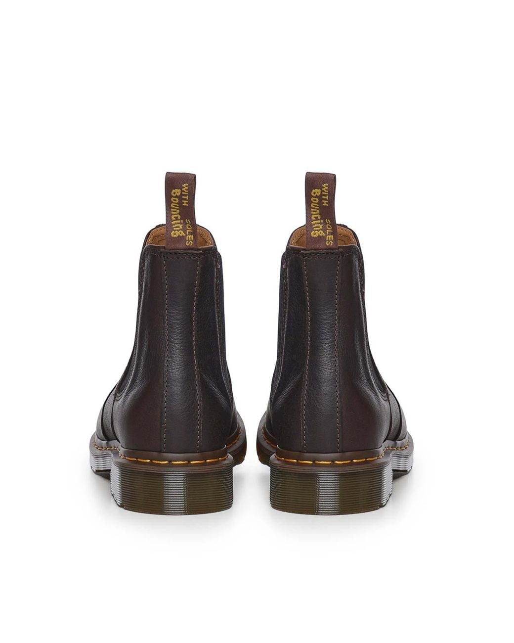 Dr. Martens Black 2976 Leather Chelsea Boots for men