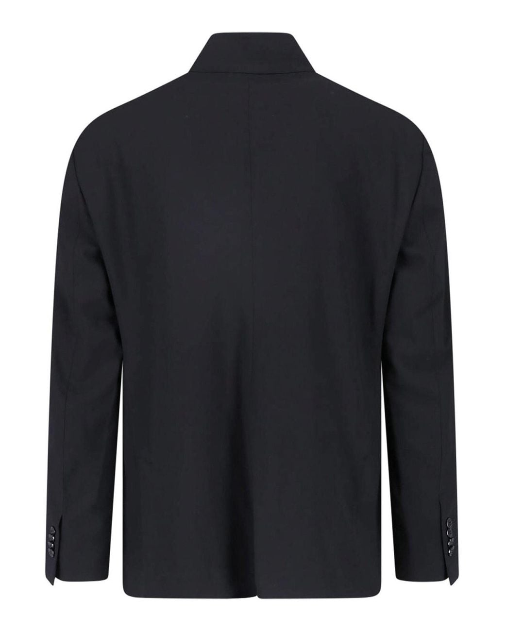 Giorgio Armani Blue Virgin Wool Blazer for men