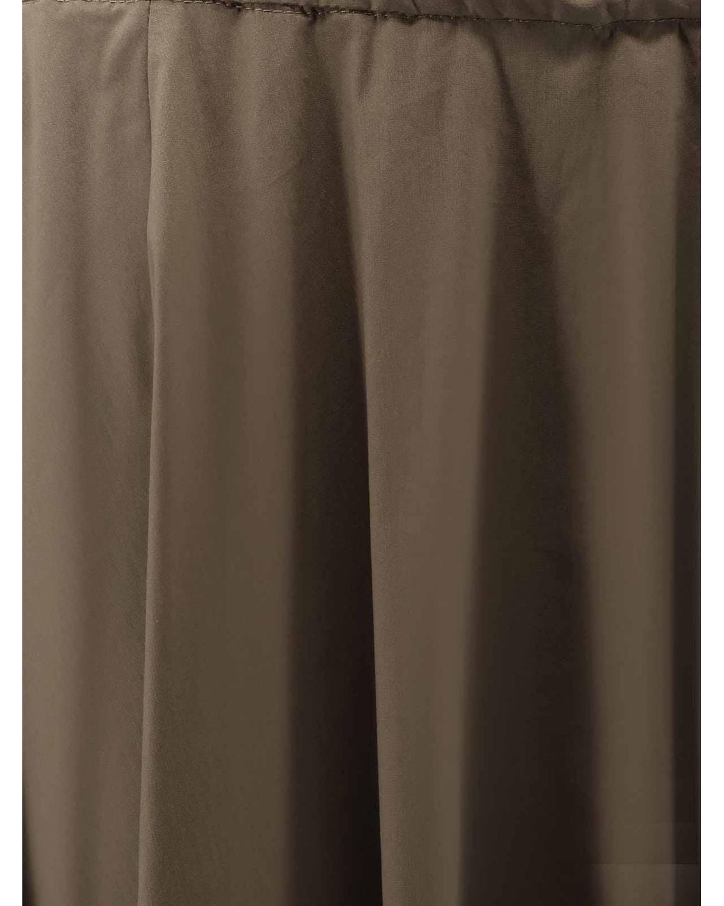 Aspesi Brown Cotton Skirt