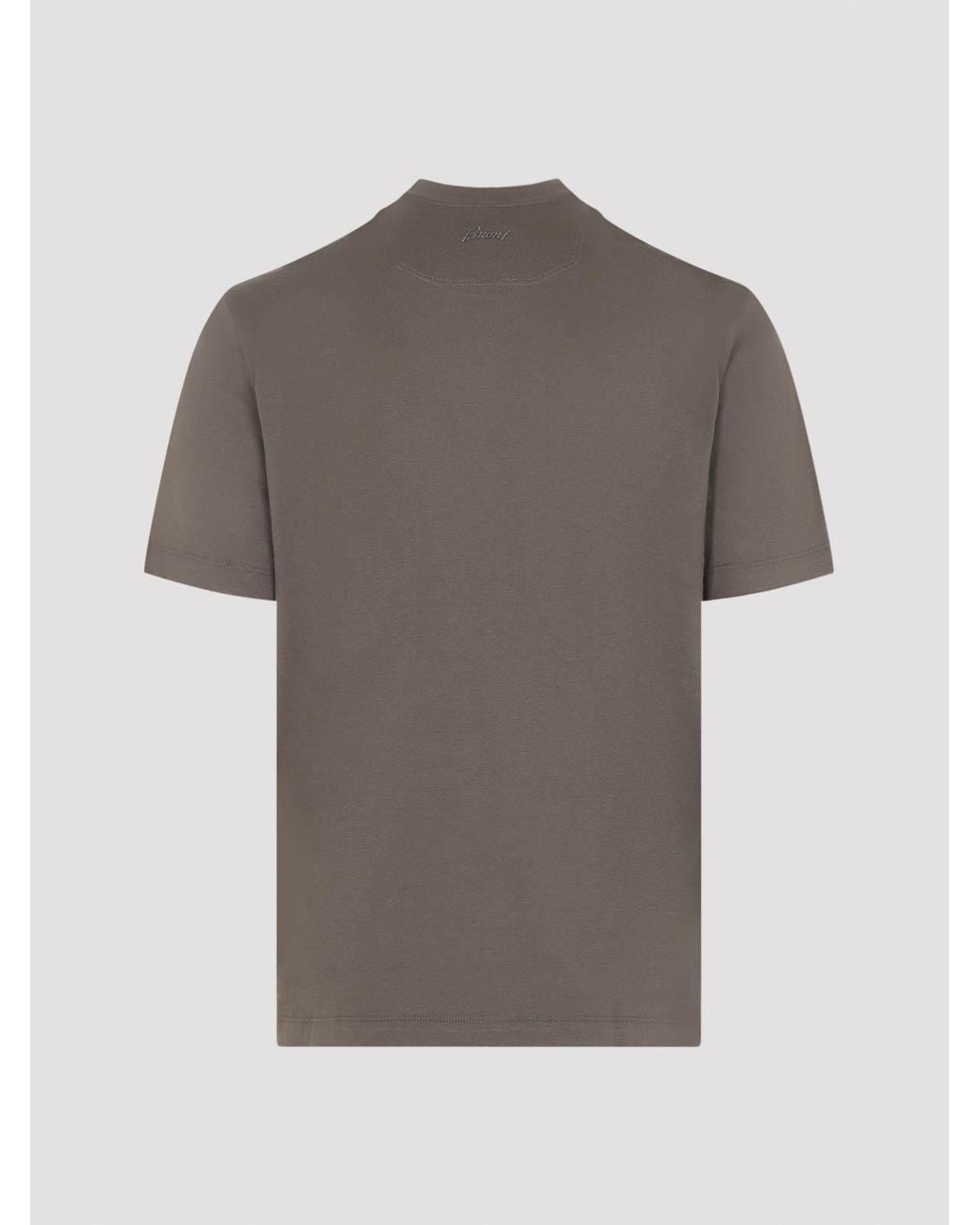 Brioni Gray T-Shirt for men