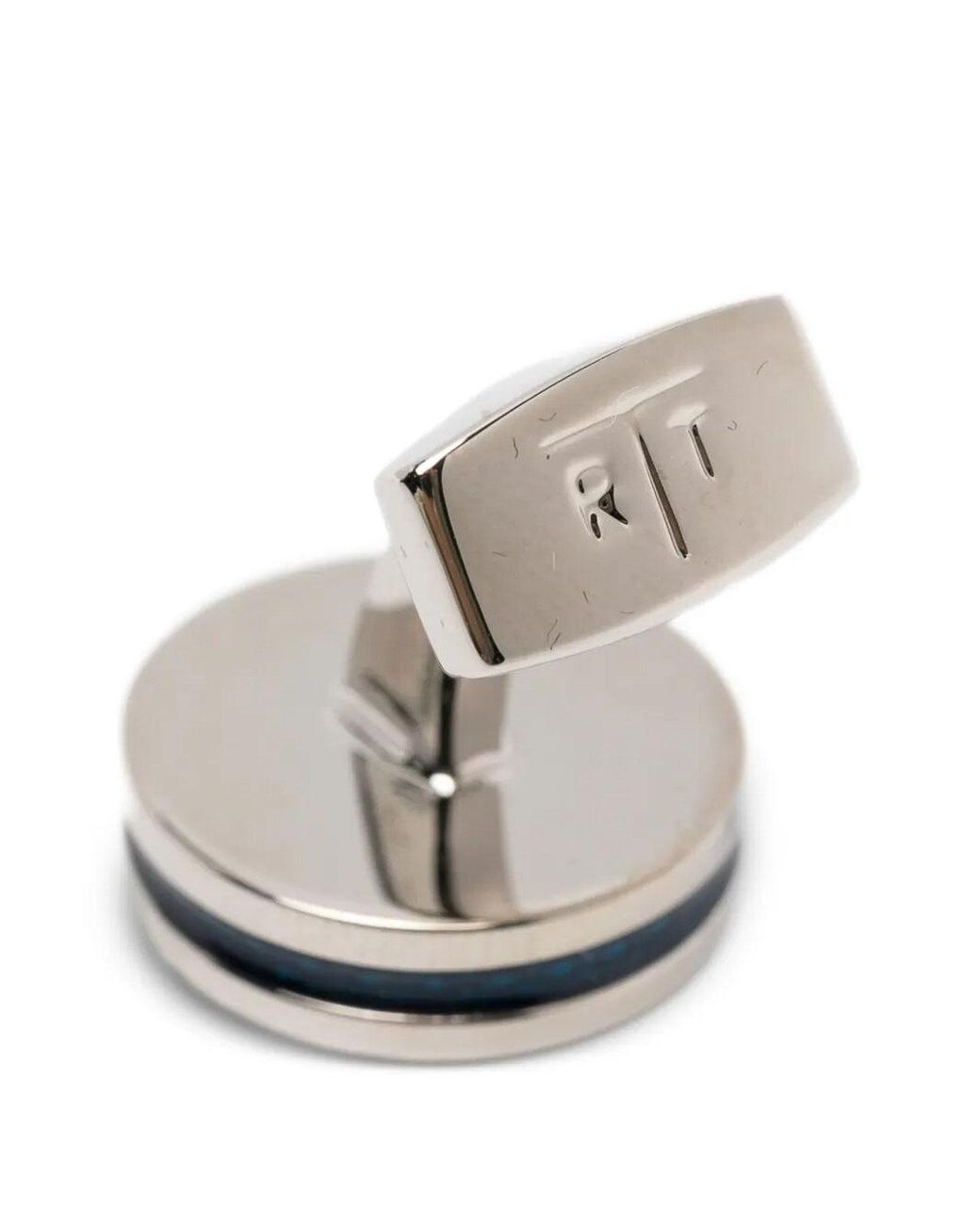 Tateossian Blue Tablet Ice Cufflinks for men