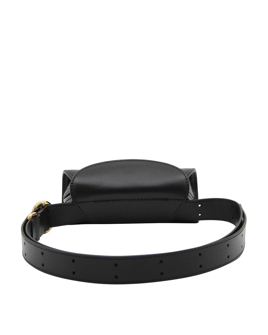 Jil Sander Black Leather Cannolo Small Tote Bag