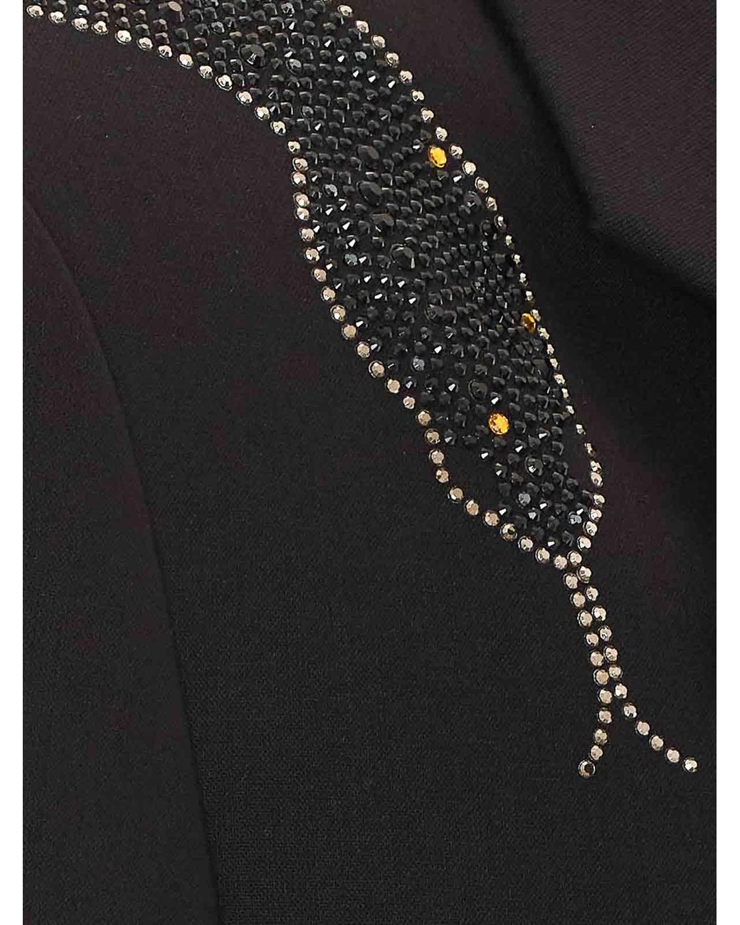 Zadig & Voltaire Black Vanille Strass Jacket