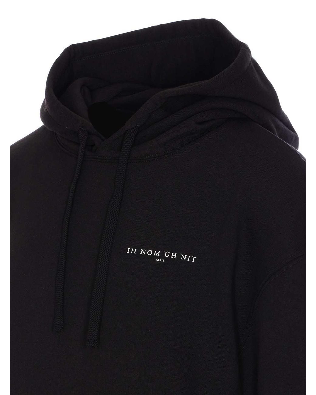 Ih Nom Uh Nit Black W Mask Authentic Hoodie for men