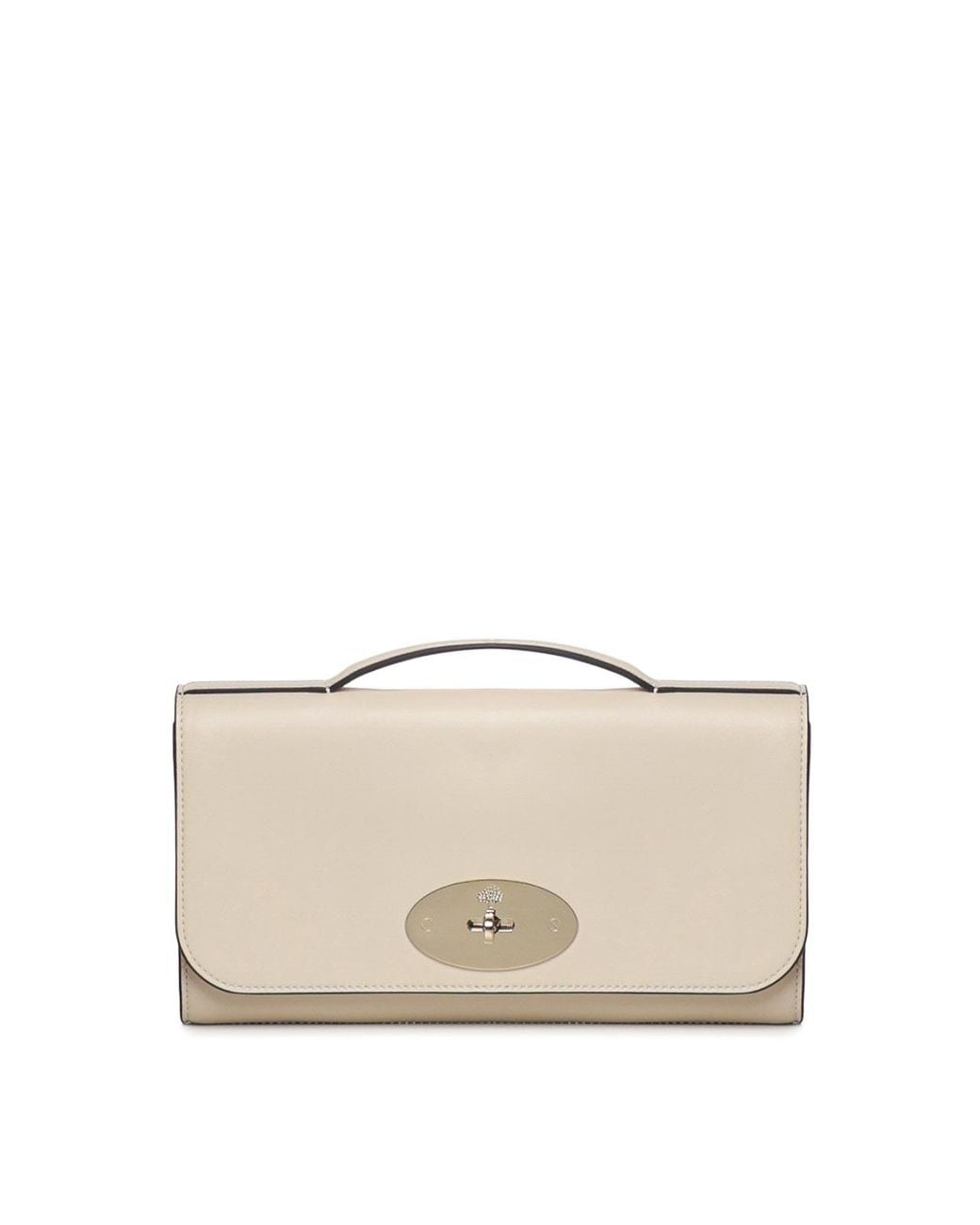 Mulberry Natural Lily Nappa Clutch