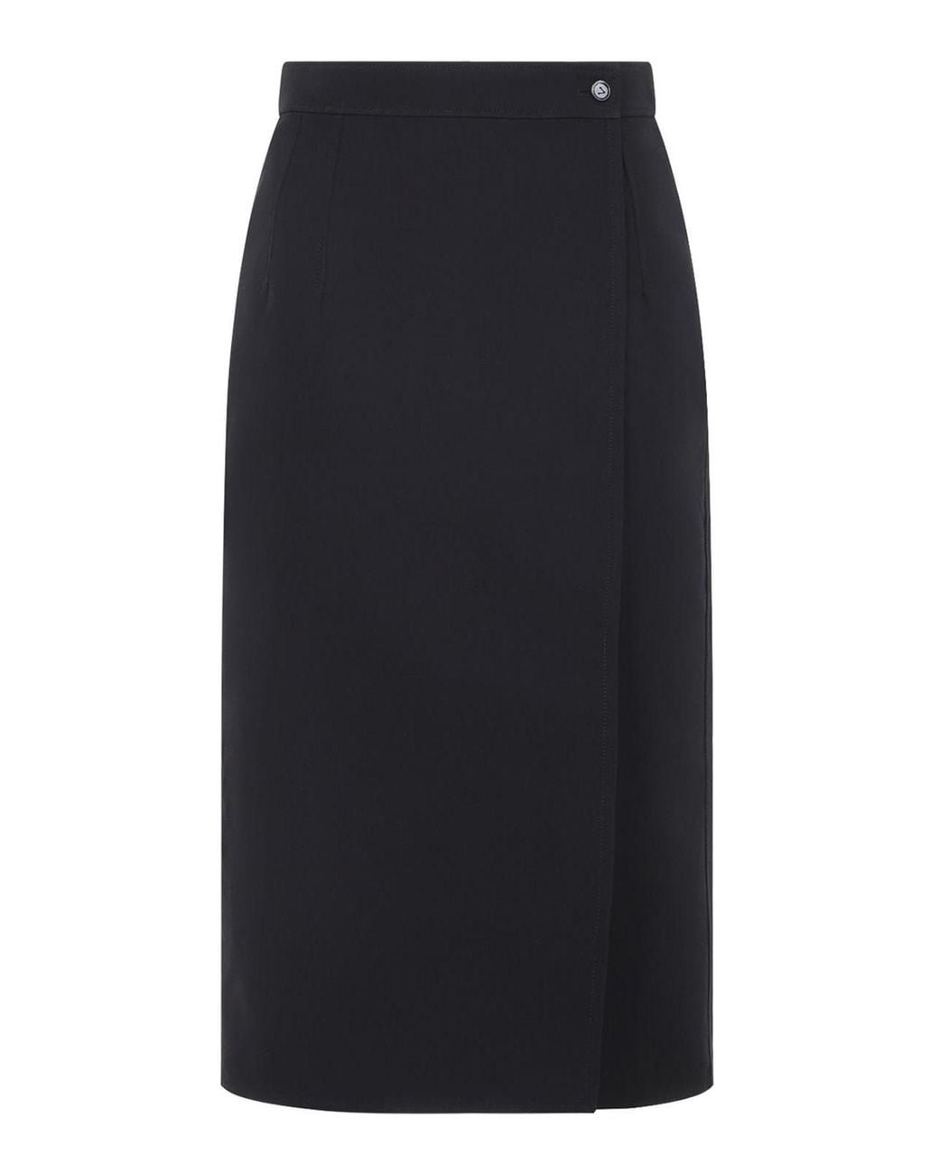Bottega Veneta Blue Midi Skirt