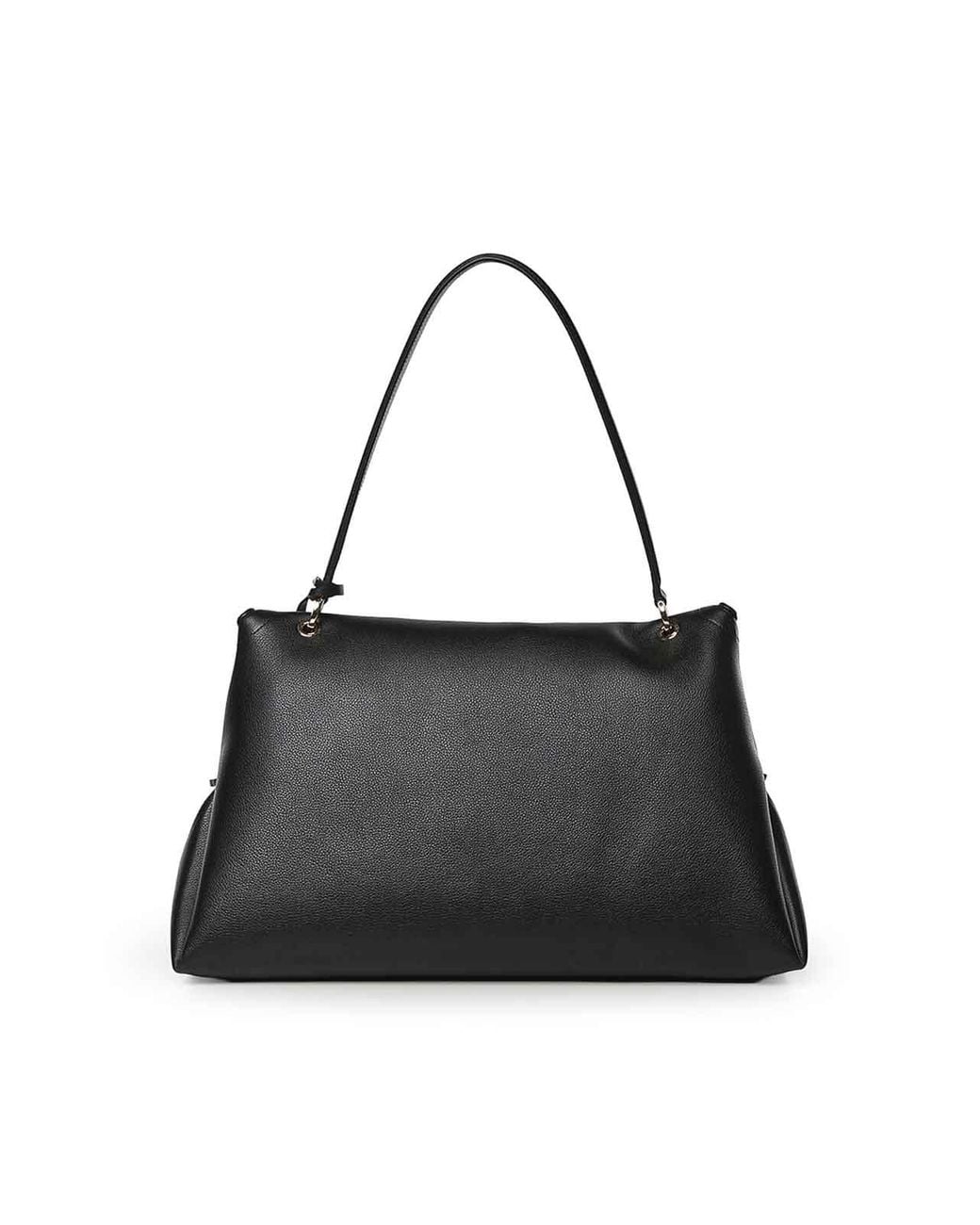 Ferragamo Black Logo Shoulder Bag