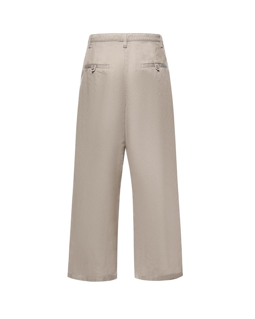 Balenciaga Gray Cotton Canvas Chinos for men