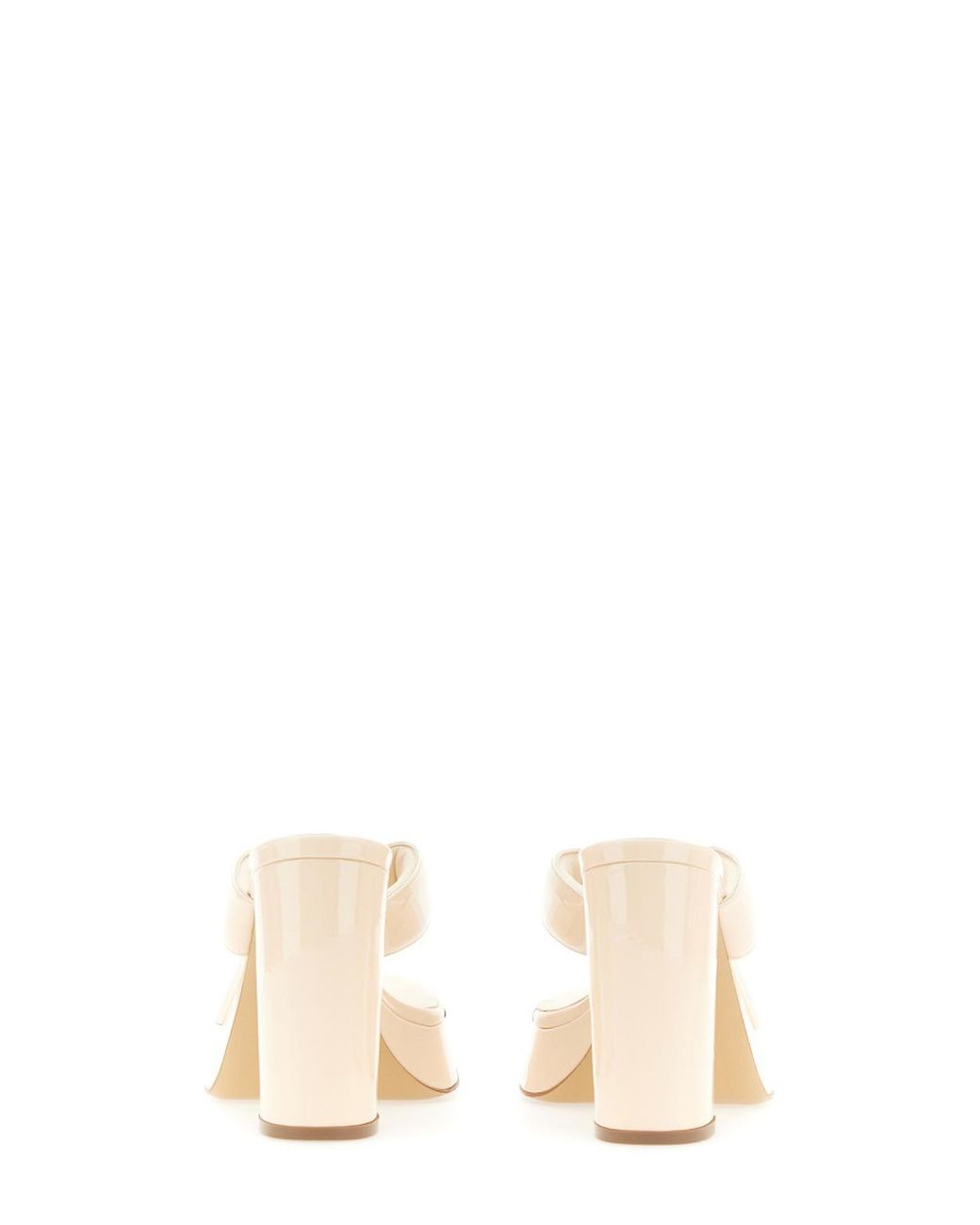 Gia Borghini Natural Patent Sandal
