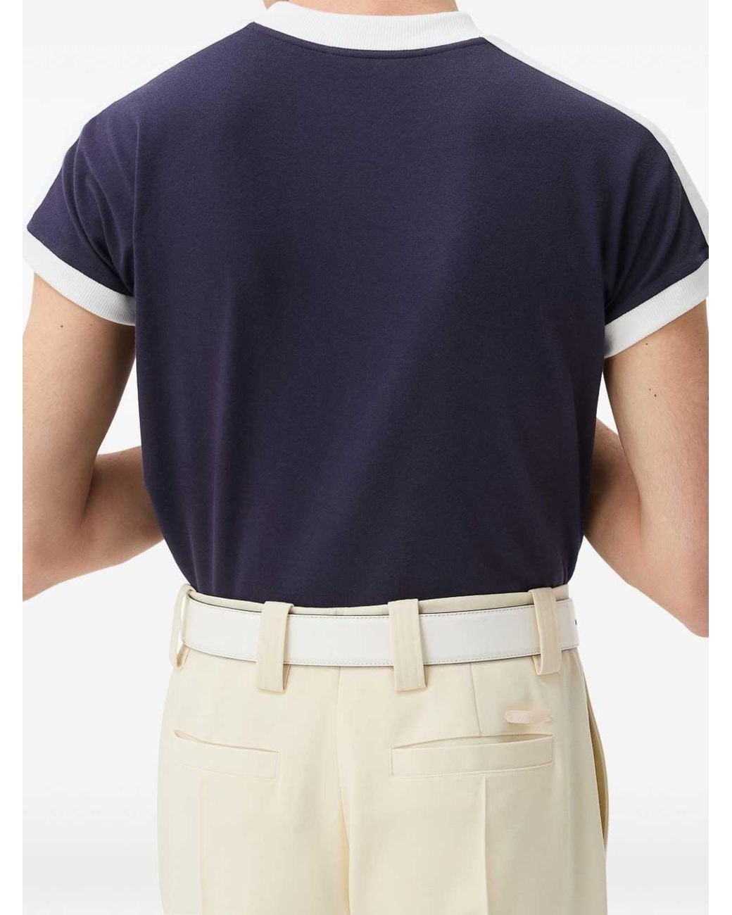 Versace Blue Short-Sleeve T-Shirt for men