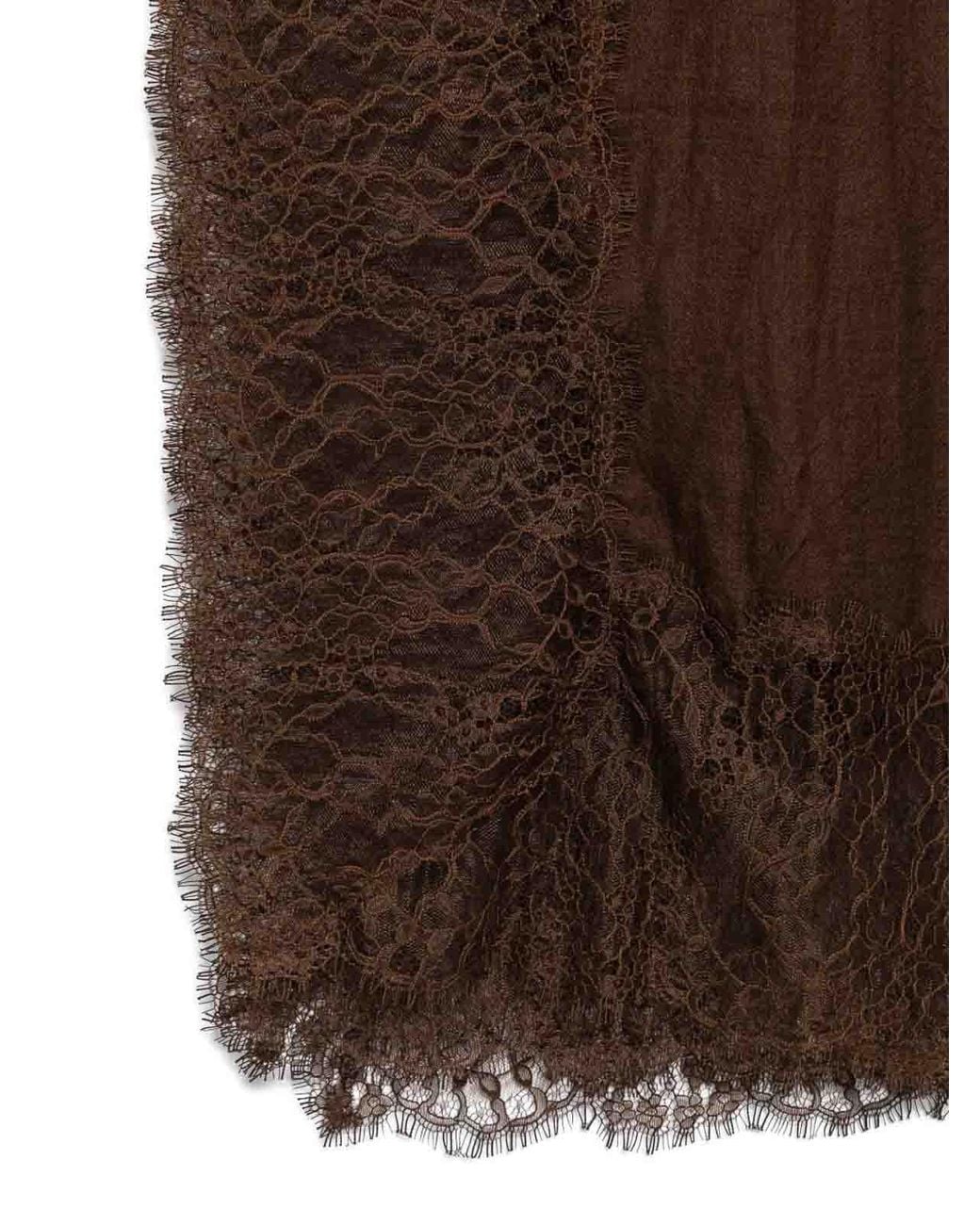 Sciarpa di Ermanno Scervino in Brown