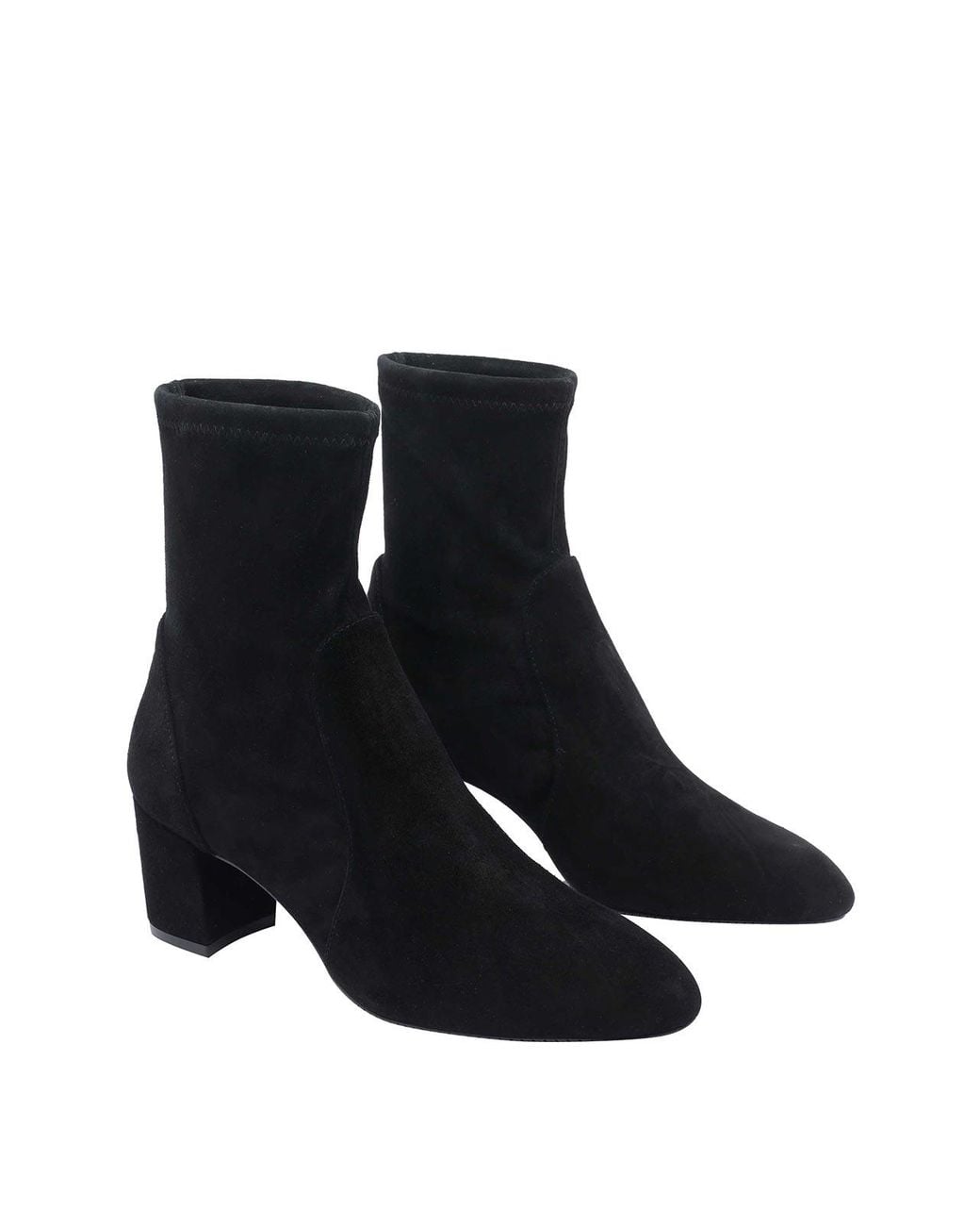 Stuart Weitzman Black Stiefeletten