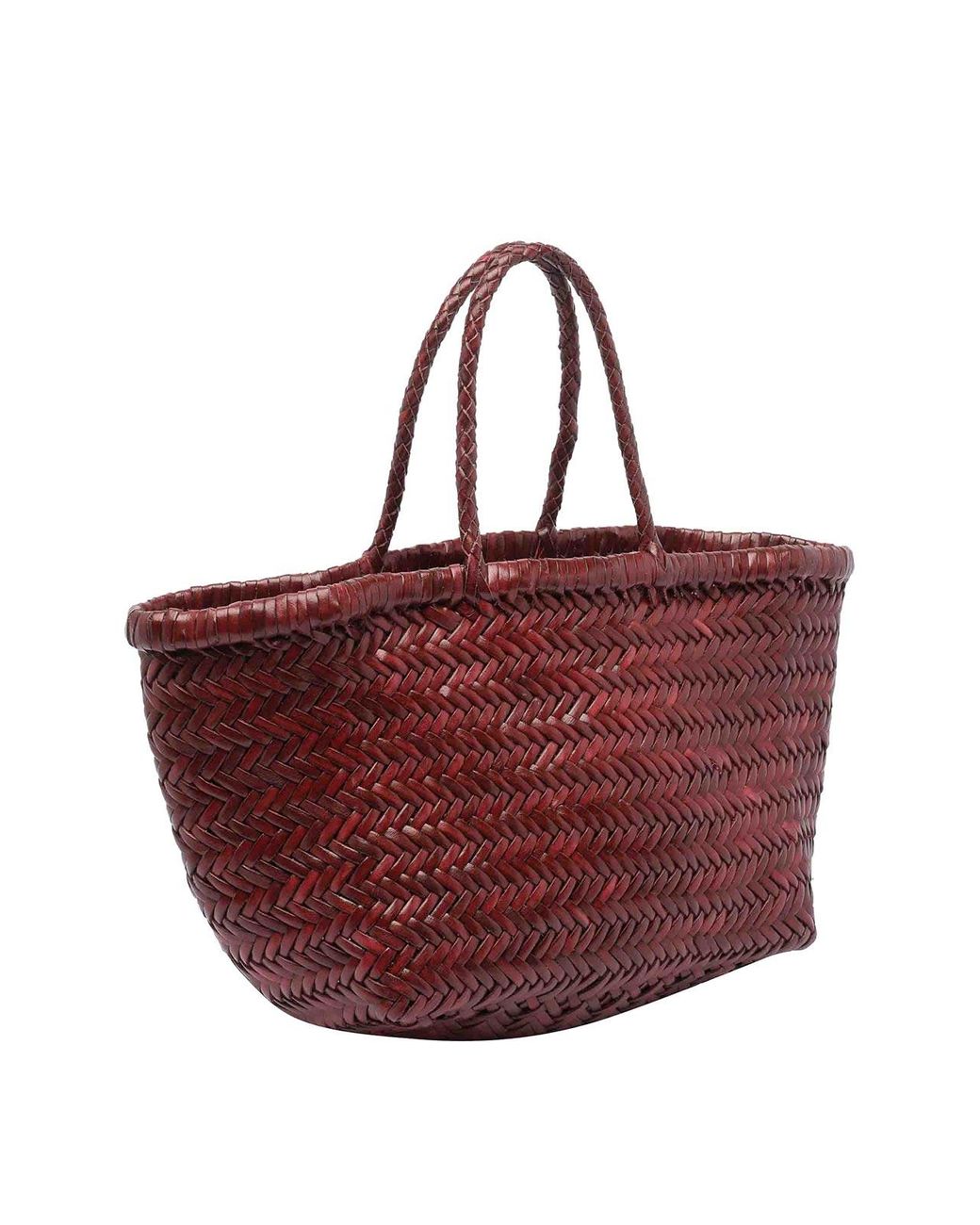 Dragon Diffusion Red Small Bamboo Triple Jump Handbag