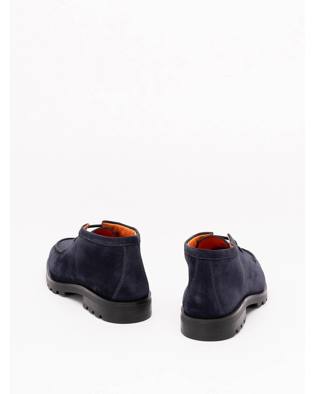 Santoni Blue 'Rock' Lace Up for men