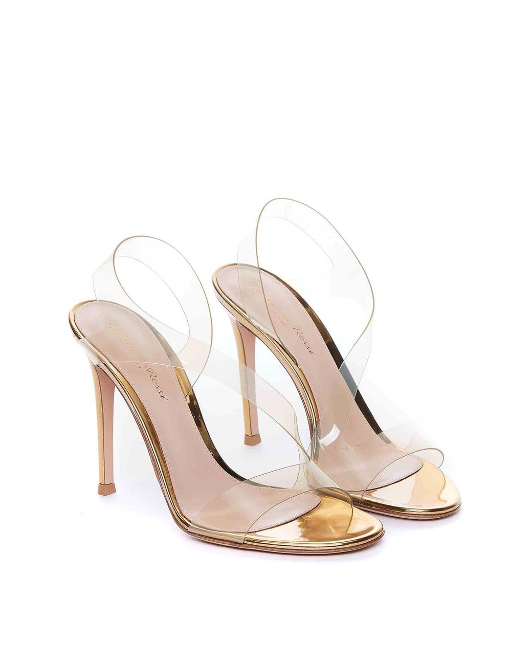 Gianvito Rossi White Metropolis Sandals