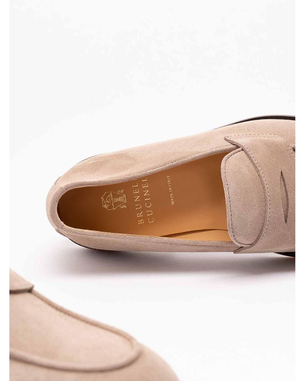 Brunello Cucinelli Gray Loafers for men