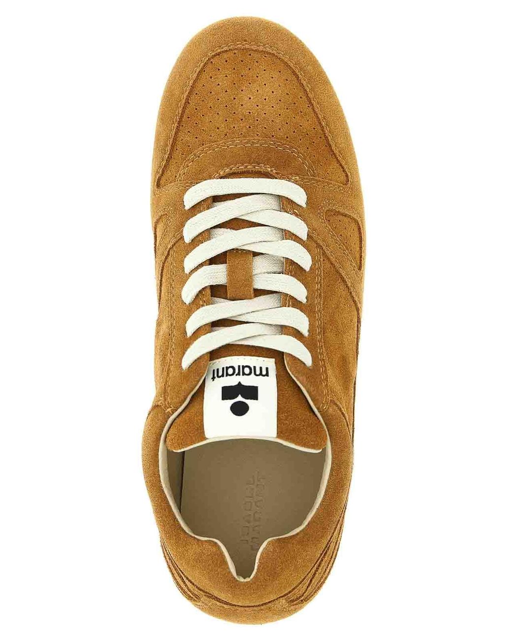 Isabel Marant Brown Senny Low Sneakers