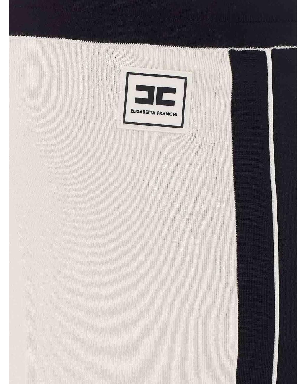 Elisabetta Franchi White Pants