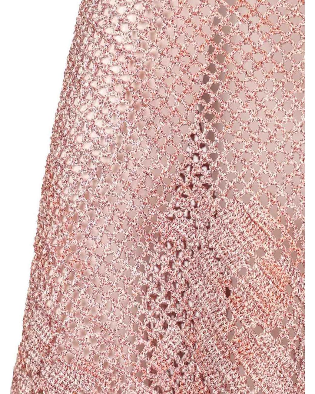 Étole Chiara Is en coloris Pink